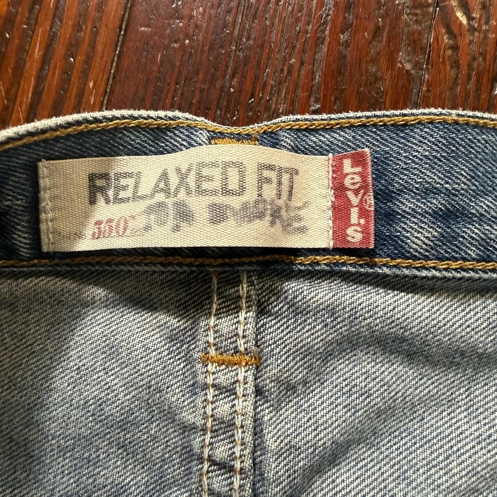 Vintage Levis‎ 550 Jeans Mens 40x32 Blue Relaxed Baggy Tapered Y2K 90s